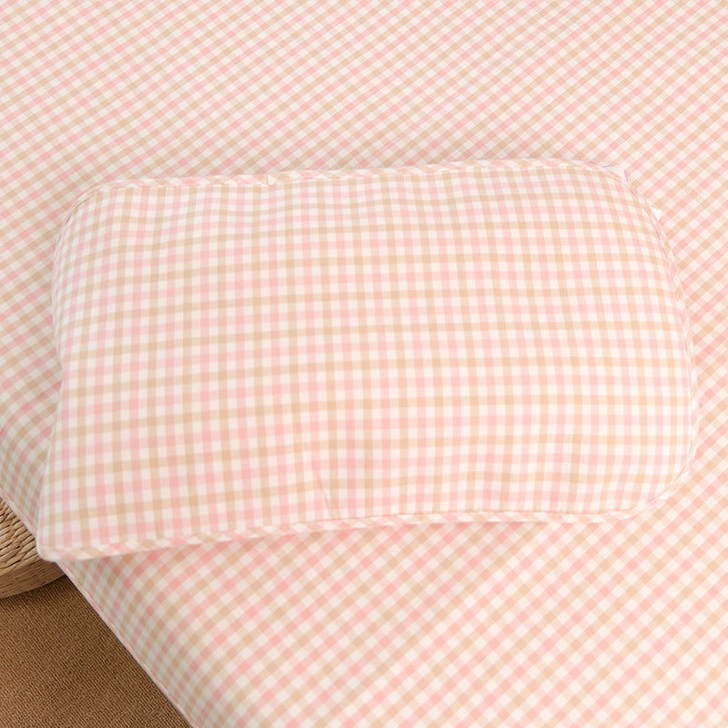 Damer babysengesett med rutete design Luvikno