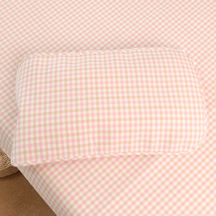 Damer babysengesett med rutete design Luvikno