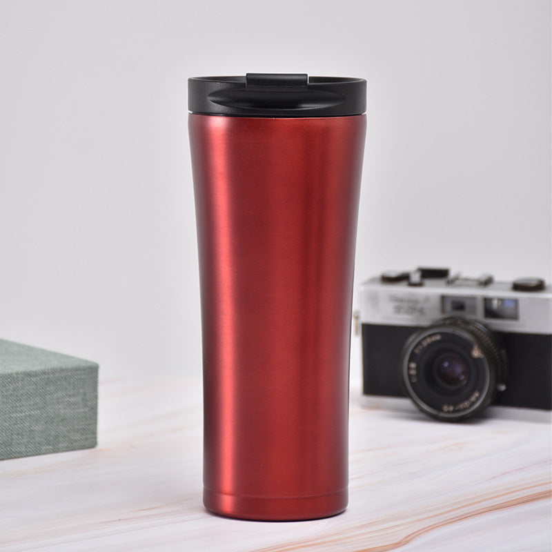 Damer elegant isolerende kaffekopp med praktisk lokk Luvikno