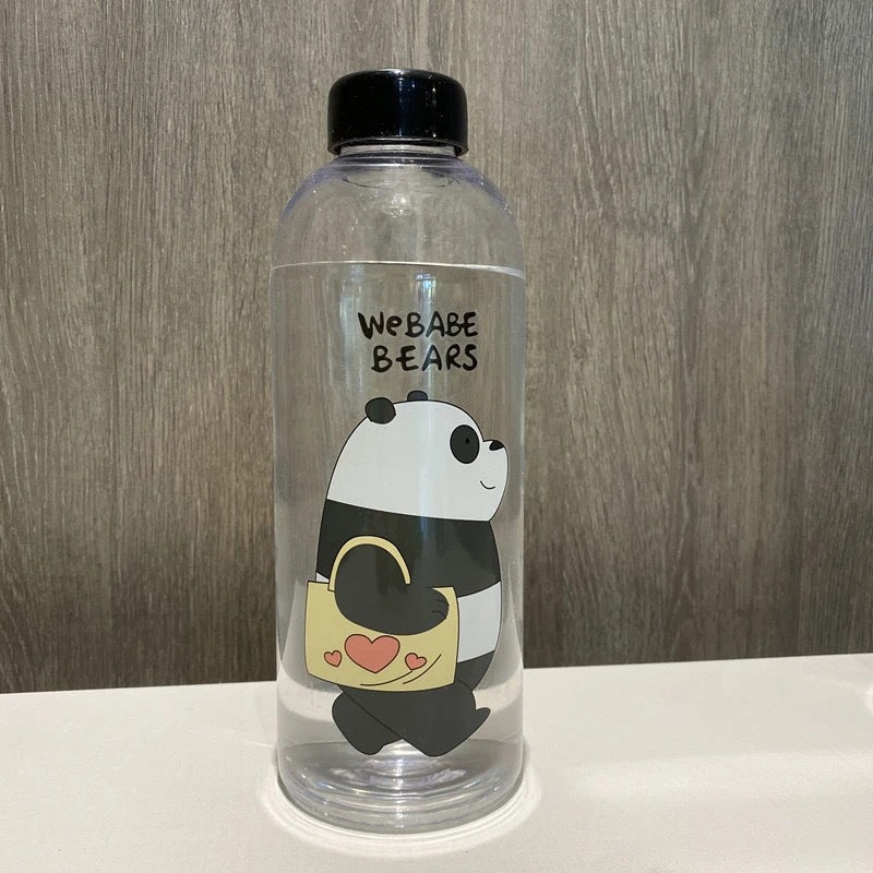 Dame kreativ drikkeflaske med lekent pandadesign Luvikno