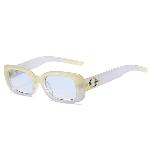 Dame trendy firkantet solbrille Luvikno