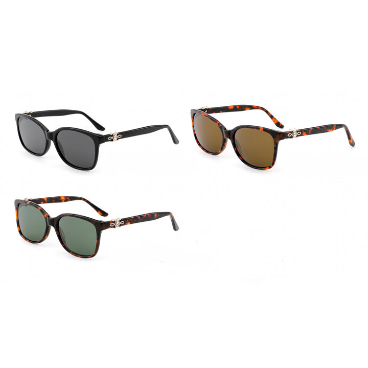 Damen vintage solbrille med uvanlig design og UV-beskyttelse Luvikno