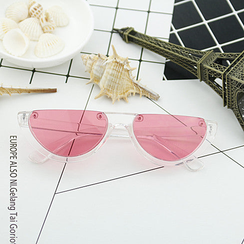 Dame Cat-Eye Briller med markant ramme og speilbelagte glass Luvikno