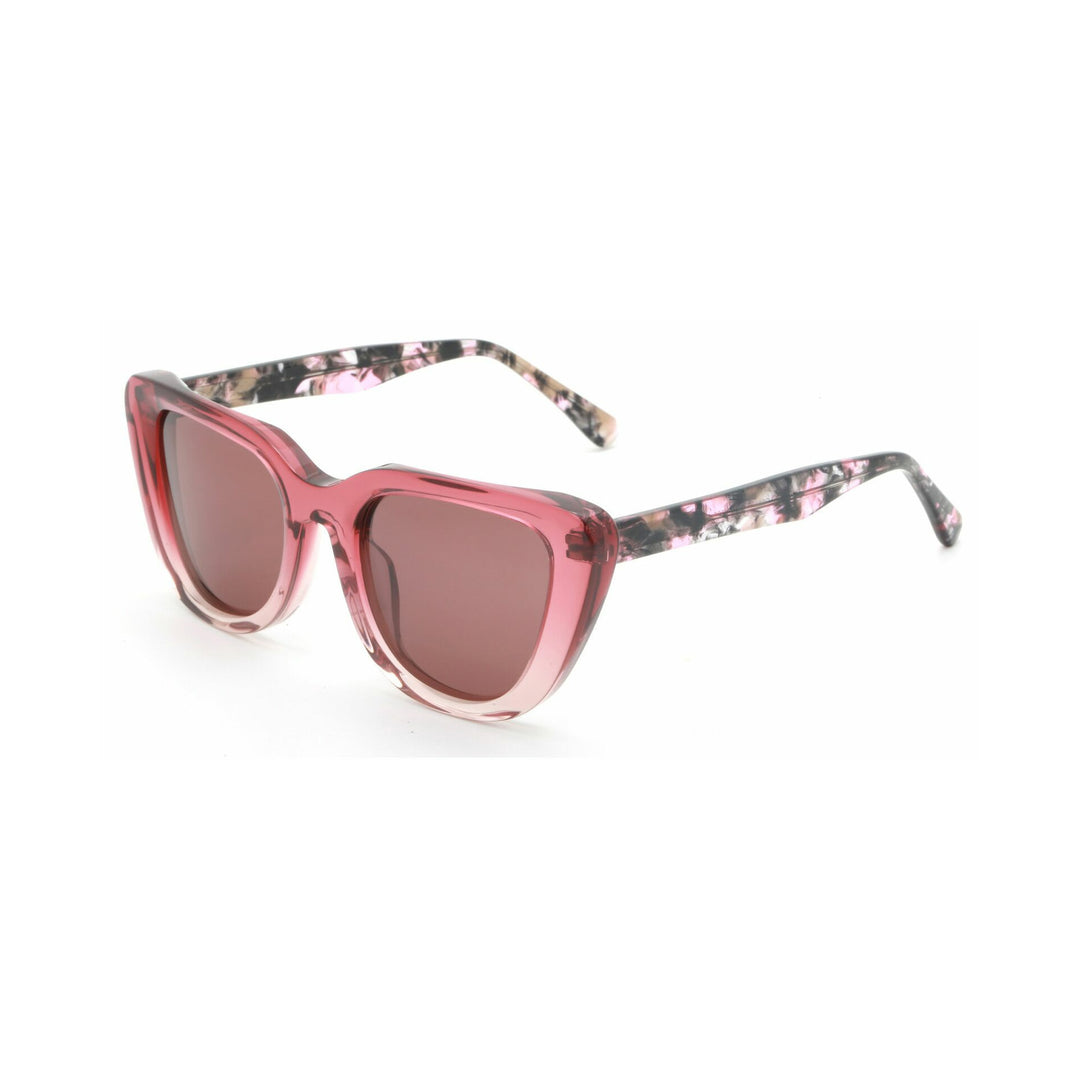 Dame Cat-Eye solbriller med moderne ramme og UV-beskyttelse Luvikno