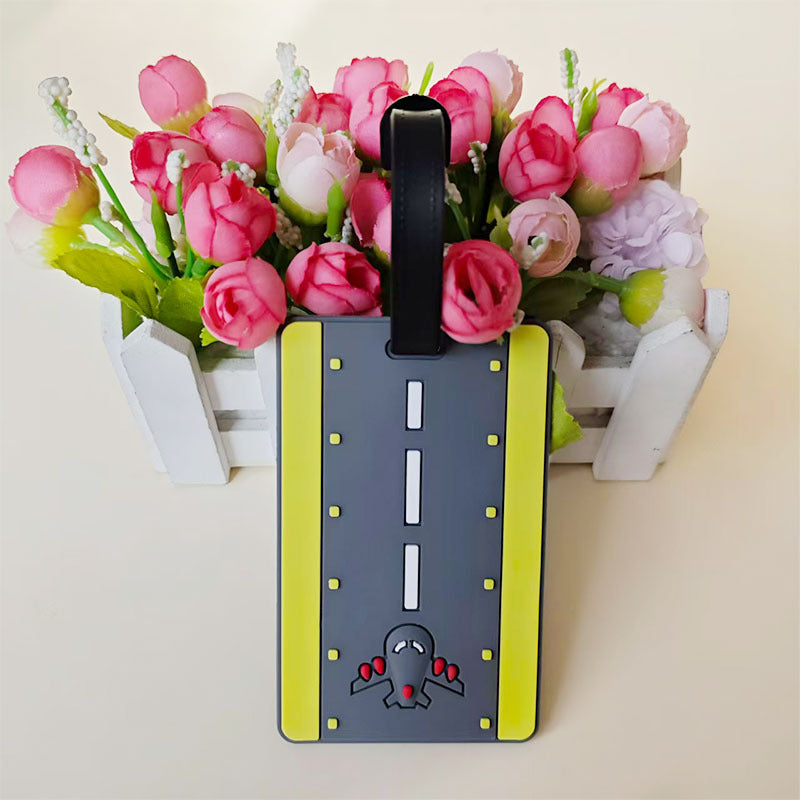 Unisex Bagasjetag med fargerik prikkedesign Luvikno