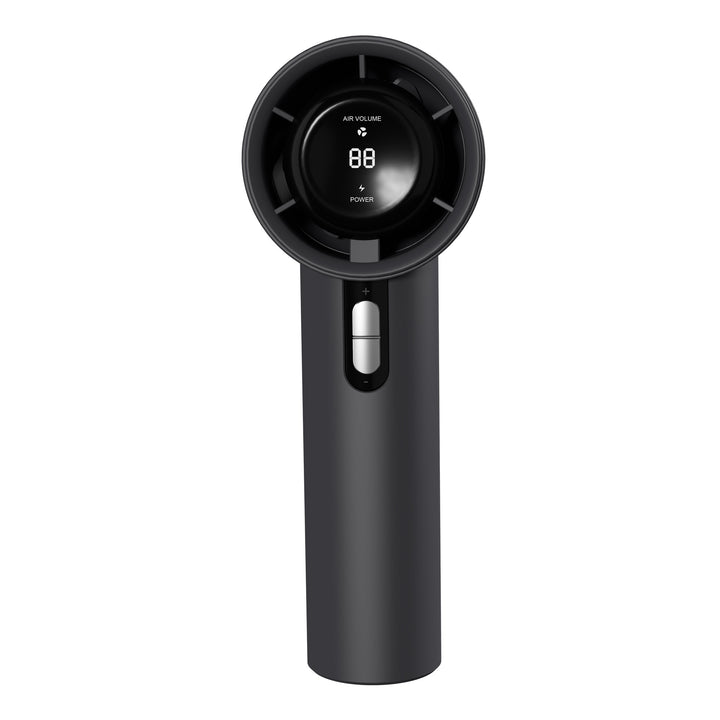 Kjøling Multi-Hastighet Stille Bærbar Oppladbar Håndholdt og Skrivebord Vifte med LED Batteri Display Luvikno