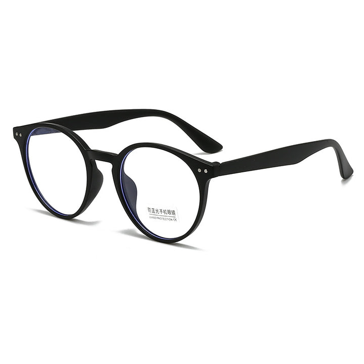 Dame Cat-Eye solbriller med transparent ramme Luvikno