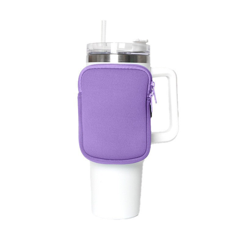 Unisex koppholder med praktisk lomme Luvikno