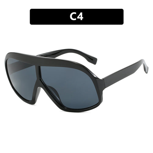 Dame moteriktig sports-solbrille i futuristisk design Luvikno