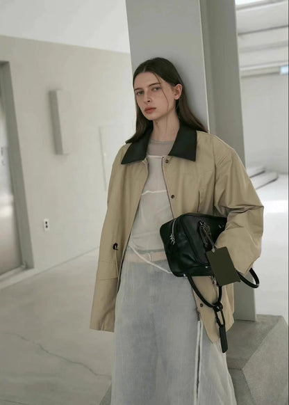 Luvik | Kontrastikaulus Työtakki