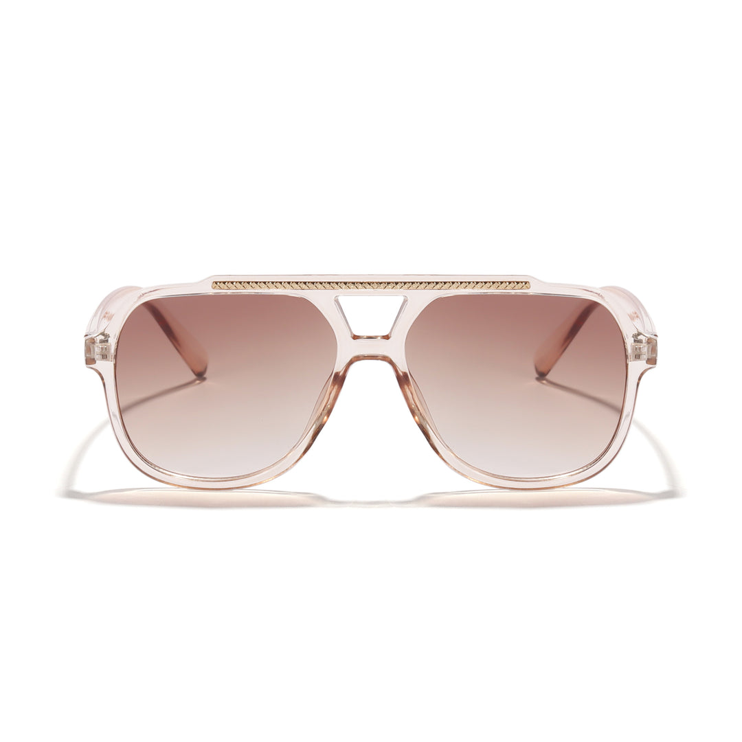 Dame Designer-solbrille med ekstravagant mønster og beskyttende UV-beskyttelse Luvikno