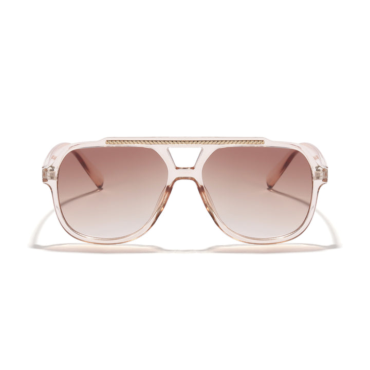 Dame Designer-solbrille med ekstravagant mønster og beskyttende UV-beskyttelse Luvikno