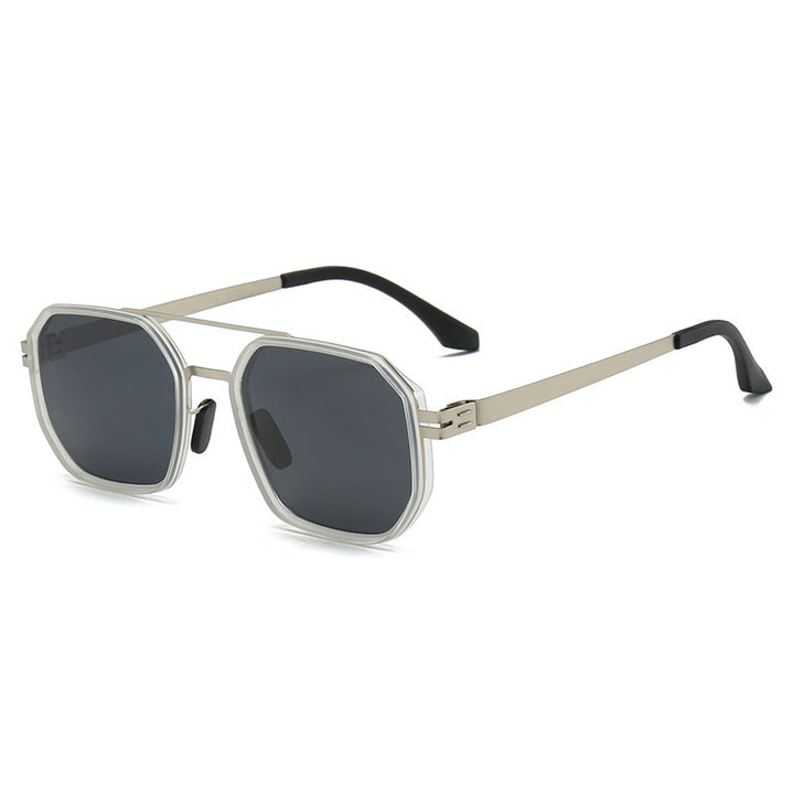 Damer Elegant Åttkantet Solbrille Luvikno