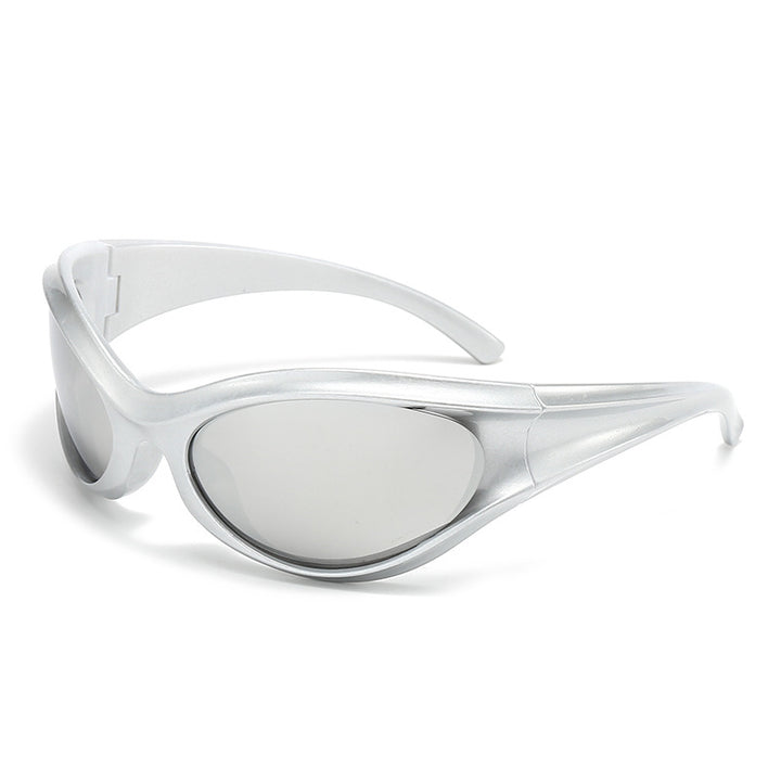 Dame sporty solbriller med aerodynamisk design og UV-beskyttelse Luvikno