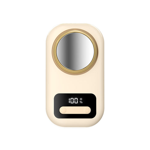 Unisex Digital Mirror Compact med Temperatur Display Luvikno