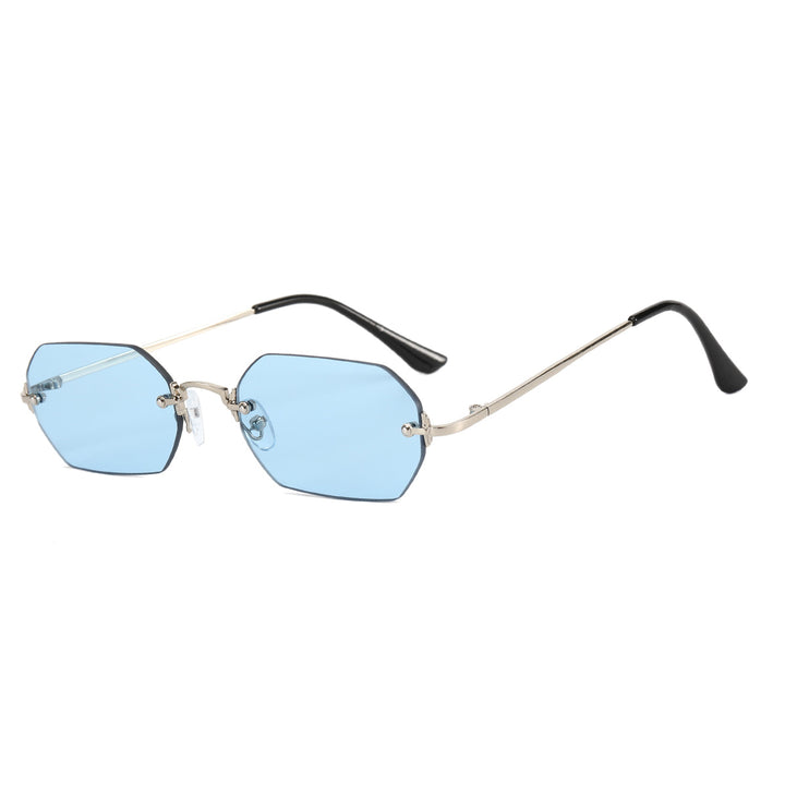 Damer moterik solbrille med innovativt heksagonalt design og UV-beskyttelse Luvikno