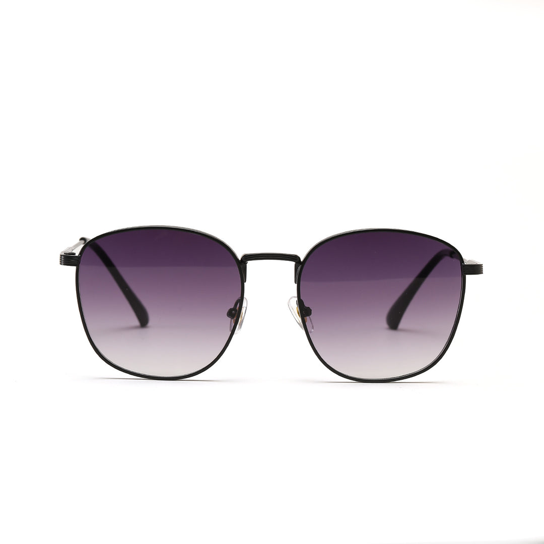 Dame modische Hexagon solbrille med luksuriøs metallramme Luvikno