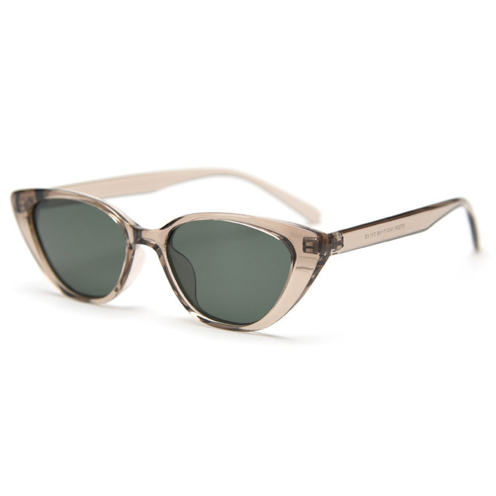 Dame Cat-Eye solbrille med moderne, elegant design Luvikno