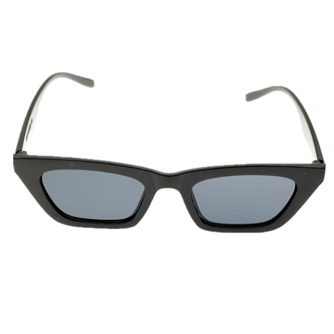 Dame geometrisk solbrille med raffinert plastikkramme Luvikno