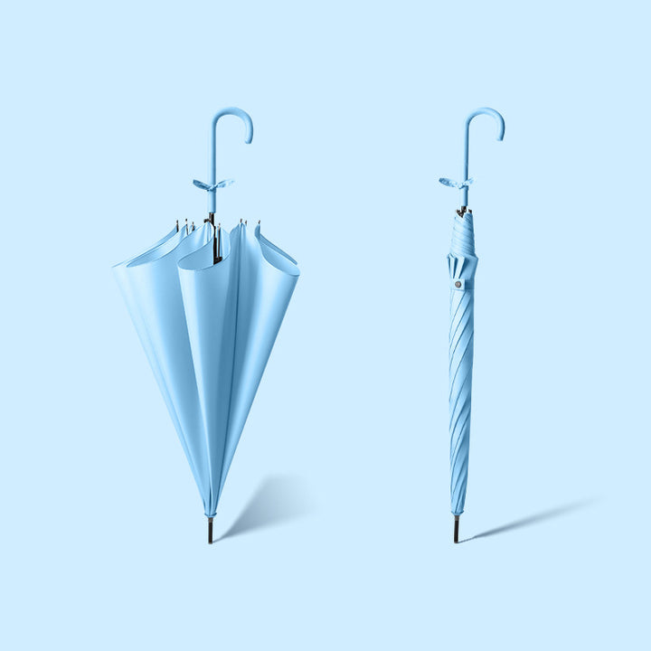 Unisex paraply med innovativt foldemekanisme Luvikno