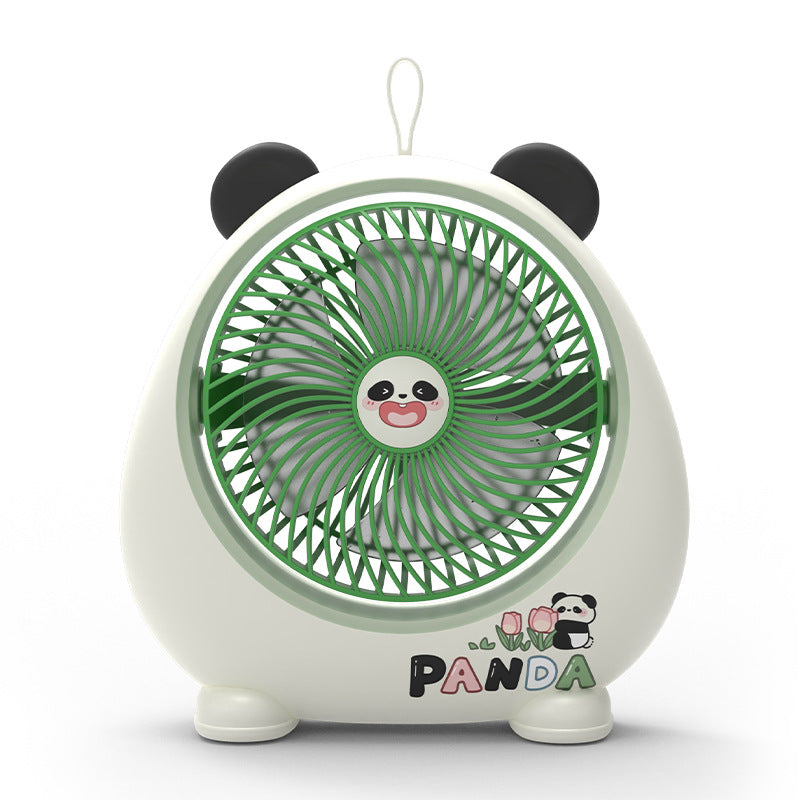 Dame Bærbar Håndvifte med stilfullt Panda-design Luvikno