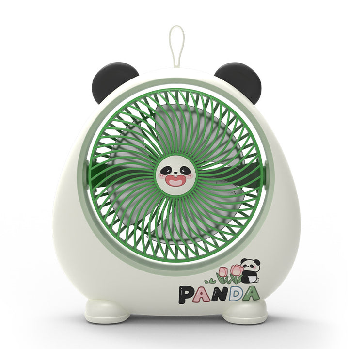 Dame Bærbar Håndvifte med stilfullt Panda-design Luvikno