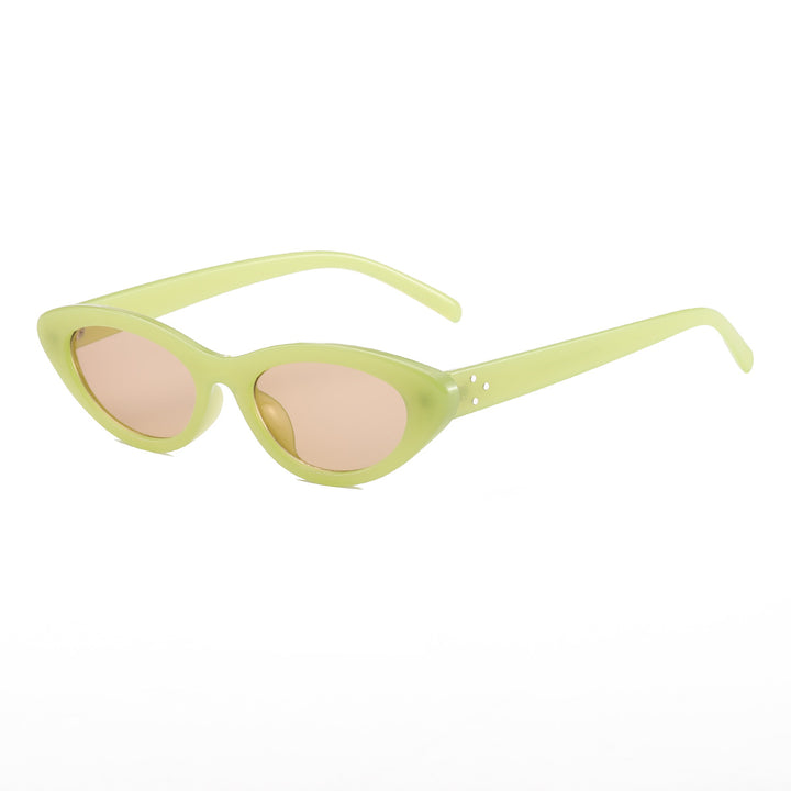 Dame Cat-Eye solbriller i elegant Leo-design Luvikno
