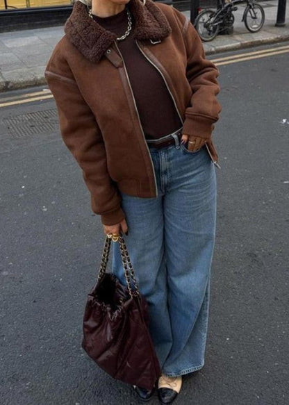 Luvik | Lentotakki villasekoitteesta