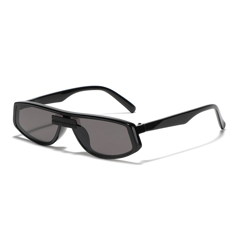 Dame futuristiske solbriller i minimalistisk design Luvikno