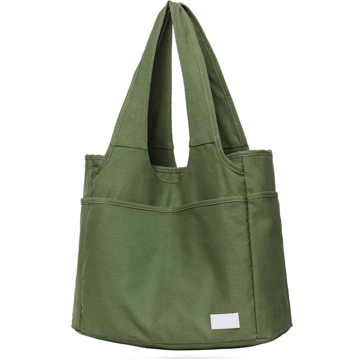 Kvinnes moderne tote bag med store rom Luvikno