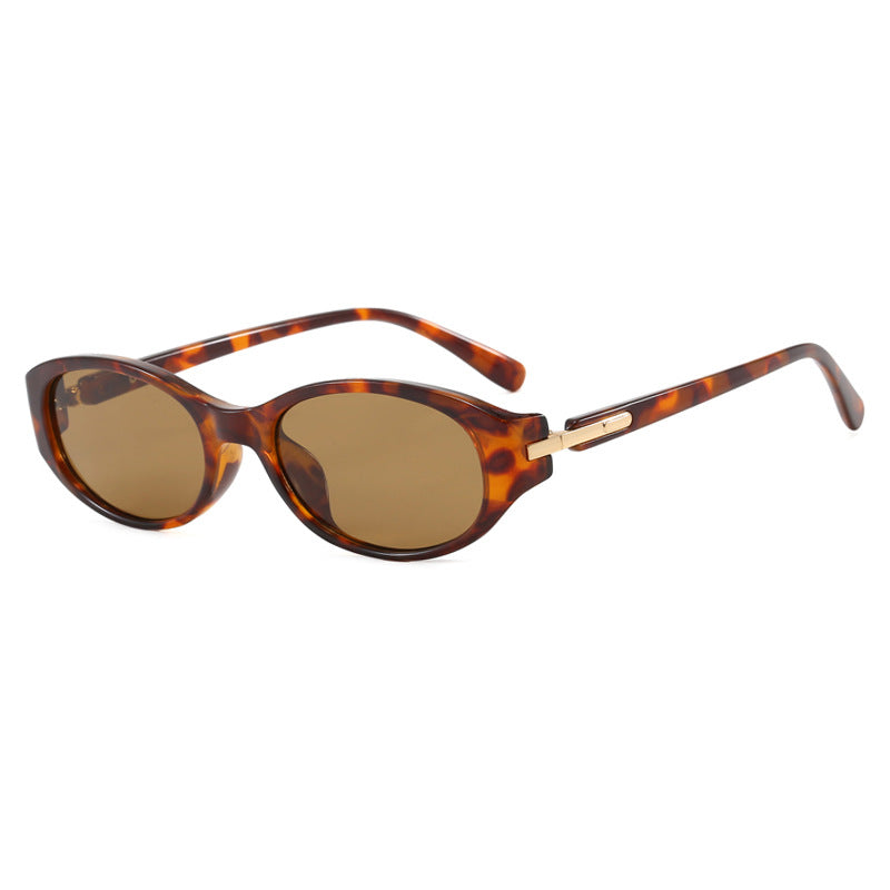 Damen cat-eye solbrille med robust ramme og polariserte linser Luvikno