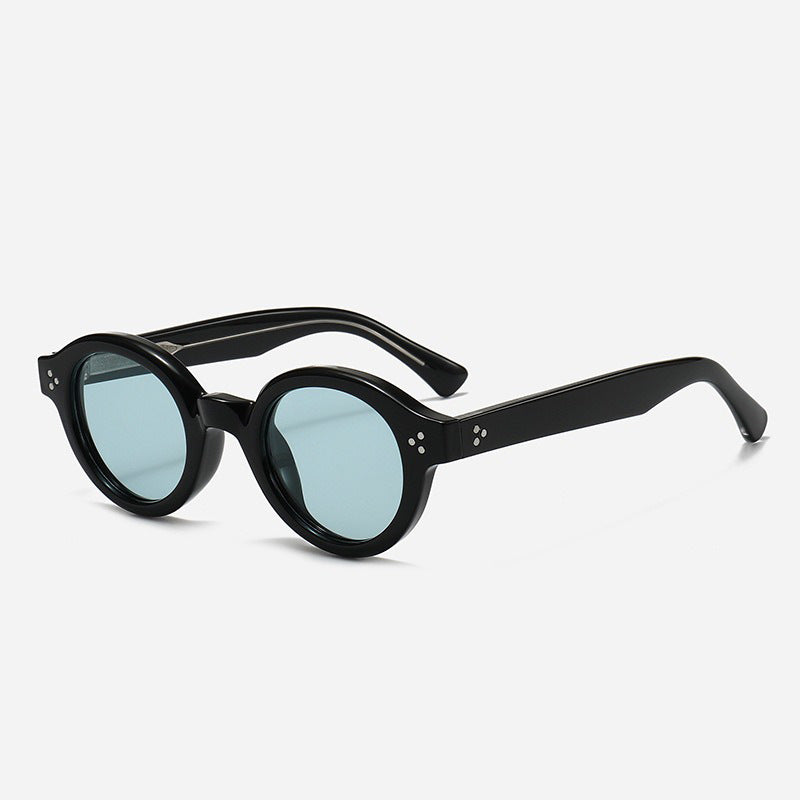 Damer Modisk Rund-solbrille med stilige detaljer Luvikno