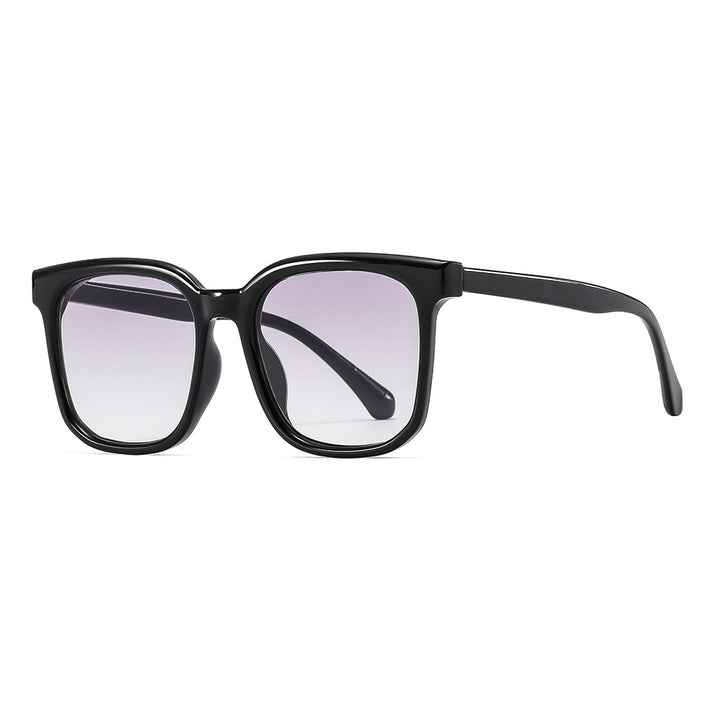 Dame solbrille med moderne, firkantet ramme og UV-beskyttelse Luvikno