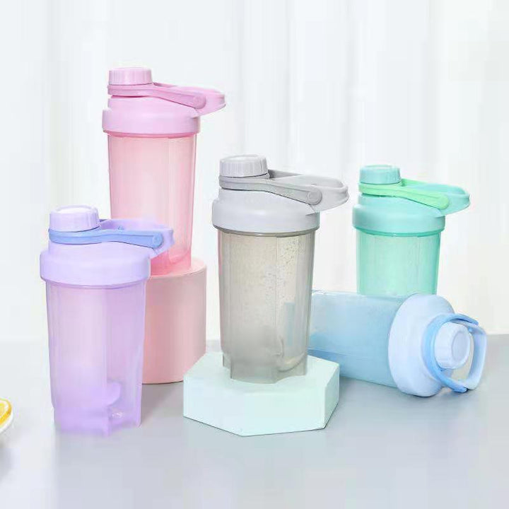 Unisex Shakerflaske med mixerball for fitness- og protein-drikker Luvikno