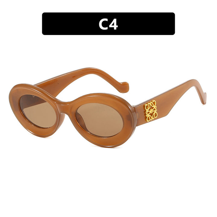 Dame elegant buet solbrille Luvikno