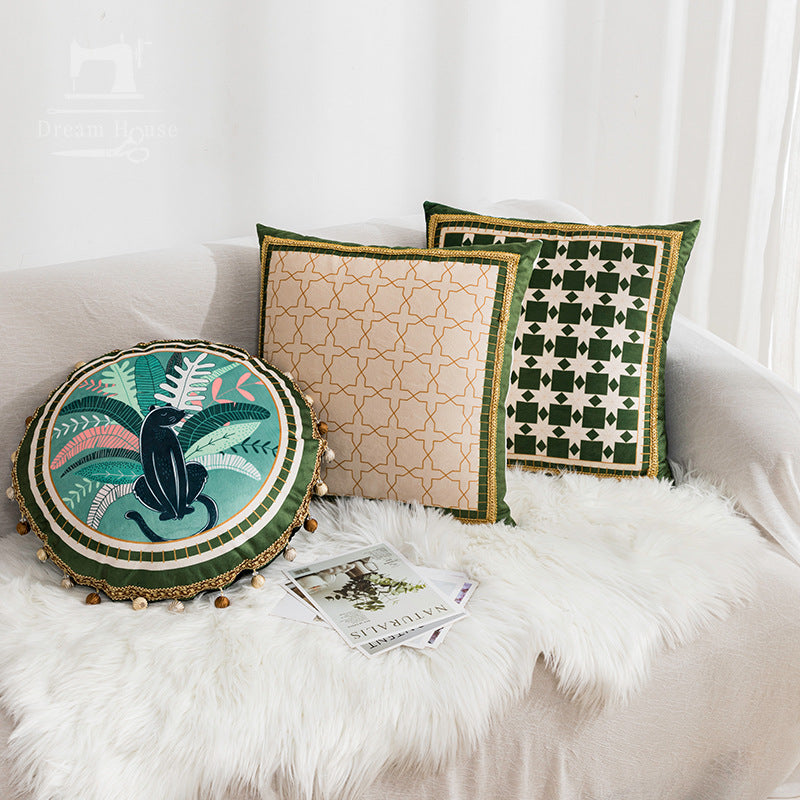 Women Decorative Cushion Cover Luvikno