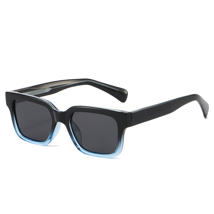 Damer trendy firkantet solbrille Luvikno