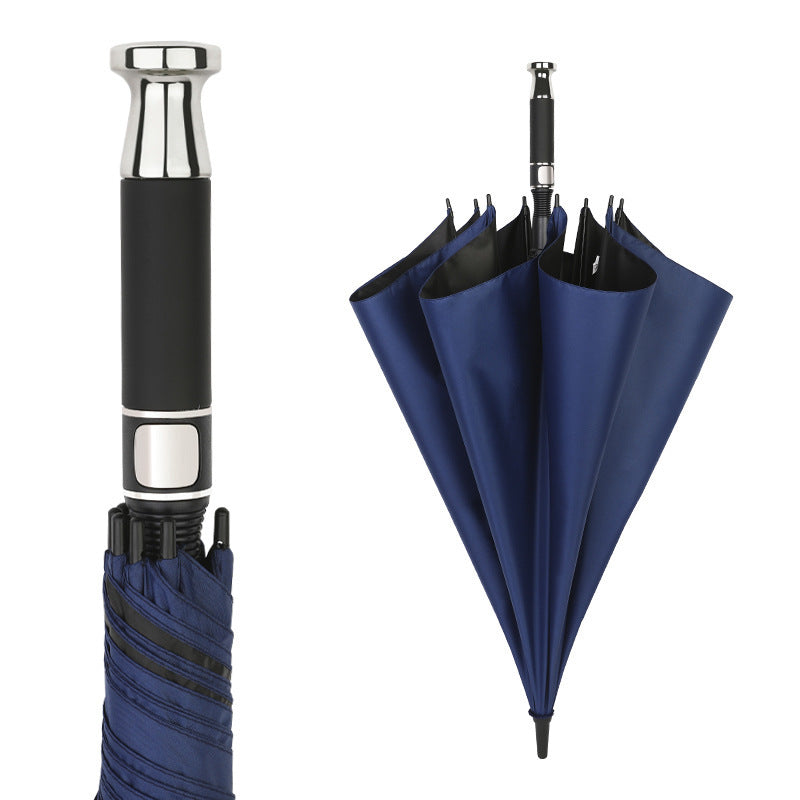 Damen Premium Regenschirm mit doppelter Stoffschicht Luvikno