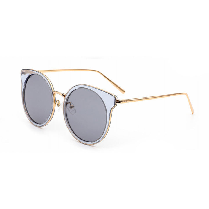 Dame solbrille i trendy katteøye-stil Luvikno