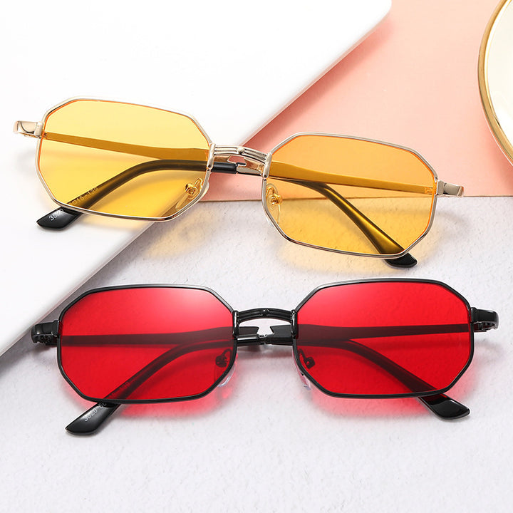Dame fashionable bifokalbrille med edel metallramme Luvikno