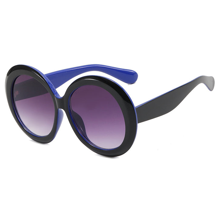 Dame oversized moteriktig solbrille med elegant design Luvikno