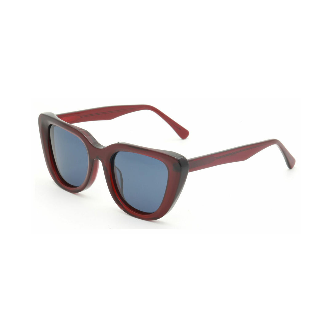 Dame Cat-Eye solbriller med moderne ramme og UV-beskyttelse Luvikno