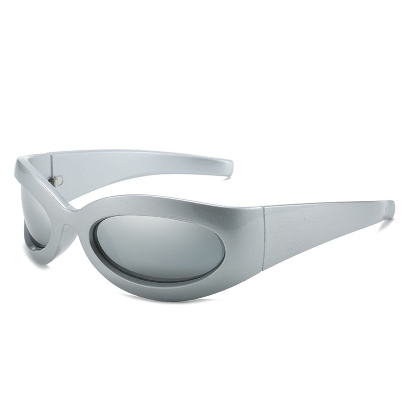 Dame trendy sportsbriller med aerodynamisk design Luvikno