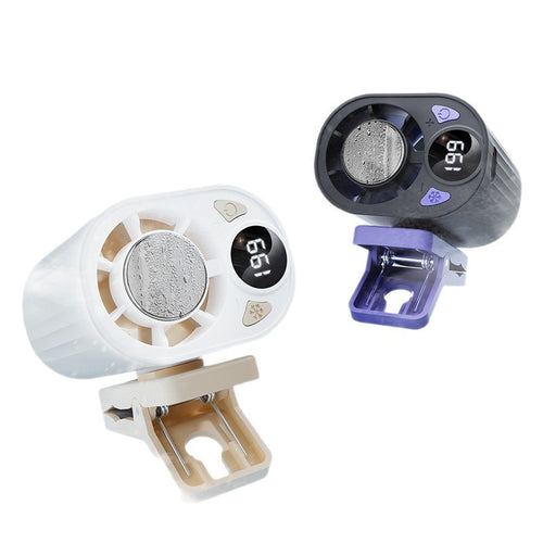 Clip-On Bærbar Digital Kjøleventilator Luvikno