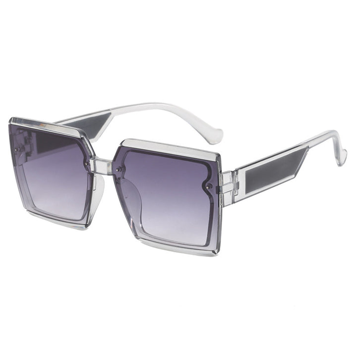 Dame firkantet moderne solbrille Luvikno