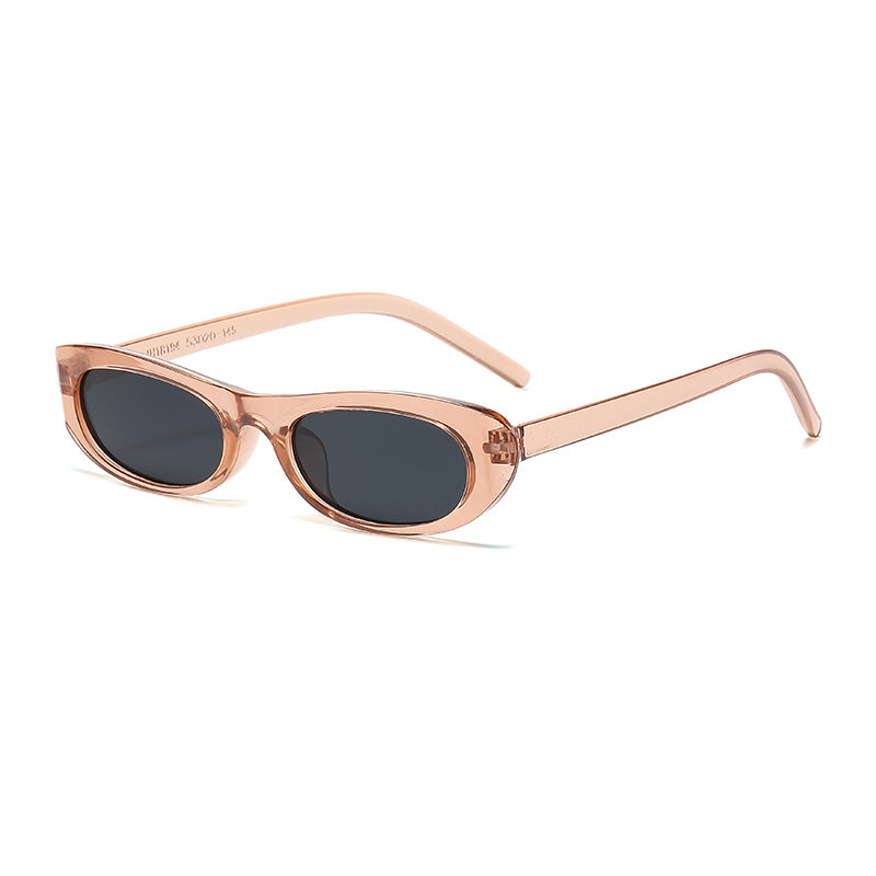 Dame moteriktig solbrille i elegant cat-eye stil Luvikno