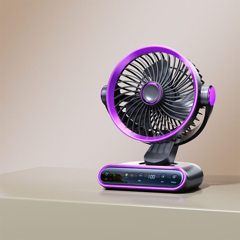 Unisex Smart Touch Control Skrivebordsvifte Luvikno