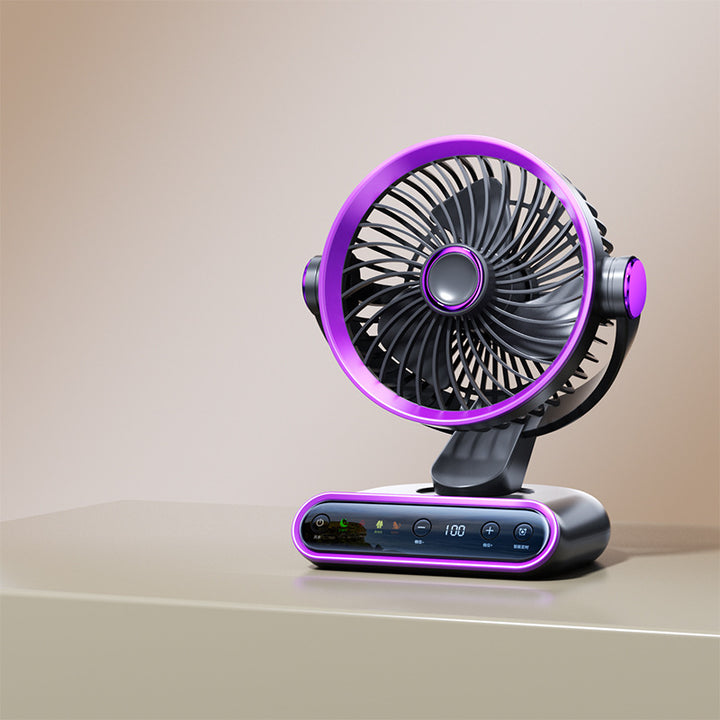Unisex Smart Touch Control Skrivebordsvifte Luvikno