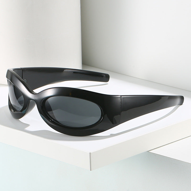 Dame trendy sportsbriller med aerodynamisk design Luvikno