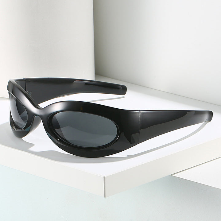 Dame trendy sportsbriller med aerodynamisk design Luvikno